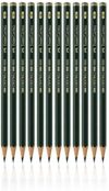 Faber-Castell pencils, Castell 9000 Artist graphite 6B pencils for sketch, drawing, shading, art sup…