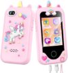 Kids Smart Phone for Girls, Christmas Birthday Gifts for Girls Age 3-10,Kids Toys Cell Phone, Toddle…