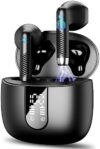 Wireless Earbuds, 2024 Bluetooth Headphones 5.4 Stereo Bass Ear buds with ENC Noise Cancelling Mics,…