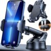 2024 Ultimate Car Phone Mount【80+LBS Strongest Suction & Military-Grade】【Patent & Safety Certs】 Cell…