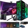 TechMagnet Gaming Desktop PC, Intel i5 4th Gen, Zeus Pro 4, GT 1030 2GB DDR5, 8GB RAM ARGB, 256GB SS…