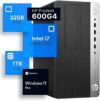 HP ProDesk 600G4 Tower Desktop Computer | Intel i7-8700 (3.4) | 32GB DDR4 RAM | 1TB SSD Solid State …