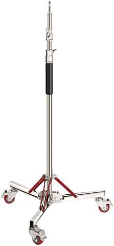 Neewer Heavy Duty Light Stand with Casters, Adjustable Tripod Stand with 100% Stainless Steel, Photo…