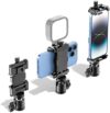 KDD Cell Phone Tripod Mount Adapter with Ball Head, 360° Rotating Phone Holder Stand for Tripod with…
