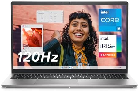 Dell Inspiron 3530 Laptop – 15.6-inch FHD 120Hz Display, Intel Core i5-1334U Processor, 16GB DDR4 RA…