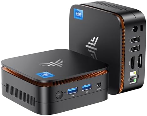 KAMRUI Essenx E1 Mini PC, Windows 11 Pro, Intel Twin Lake- N150 up to 3.6 GHz(Beat N100), Min Deskto…