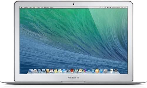 Mid 2017 Apple MacBook Air with 2.2GHz Intel Core i7 (13 inch, 8GB RAM, 128GB SSD) Silver (Renewed)