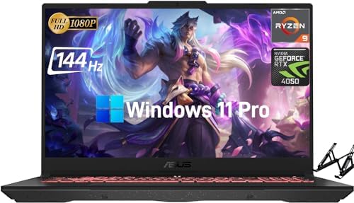 ASUS TUF A17 Gaming Laptop – 17.3″ FHD 144Hz Display, AMD Ryzen 9-7940HS, 64GB DDR5, 4TB SSD, NVIDIA…