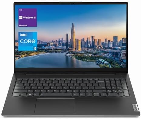 Lenovo V-Series V15 Business Traditional Laptop, 15.6″ FHD Display, Intel Core i5-1235U, 16GB RAM, 1…