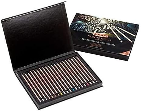 Derwent Metallic 20th Anniversary Set (20) Multicoloured, One Size, 2305598
