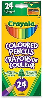Binney & Smith Crayola(R) Colored Pencils, Set Of 24 Colors by Crayola