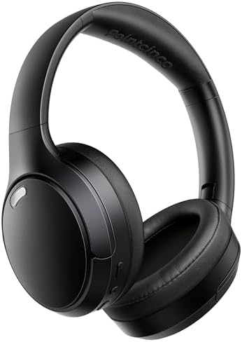 Bluetooth Headphones, Wireless Over Ear Headphones with HiFi Stereo Microphone, Foldable Lightweight…