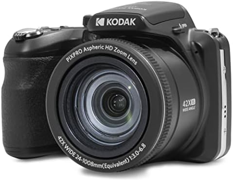 KODAK PIXPRO AZ425-BK 20MP Digital Camera 42X Optical Zoom 24mm Wide Angle Lens 1080P Full HD Video …