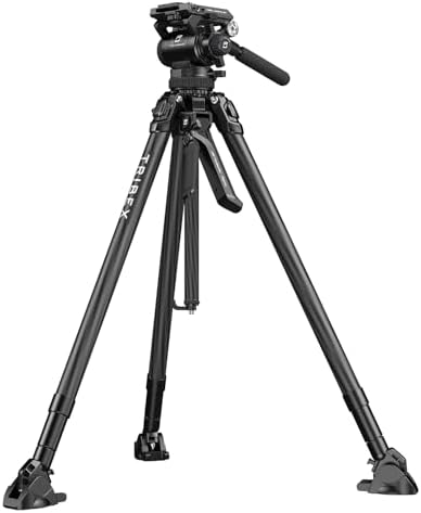 SmallRig x Potato Jet Tribex Hydraulic Carbon Fiber Tripod, Fast Extend Camera Video Tripod with 4-S…