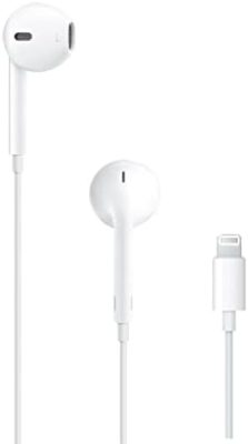 Apple EarPods Headphones with Lightning Connector, Wired Ear Buds for