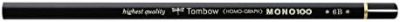 Tombow Mono-100 Pencil Degree of Hardness 6B