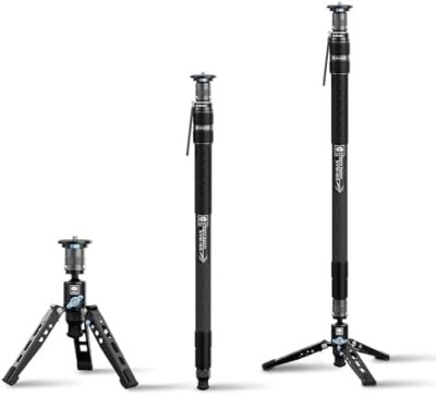 SIRUI SVM-165 Rapid Monopod for Cameras, 65” Carbon Fiber Monopod
