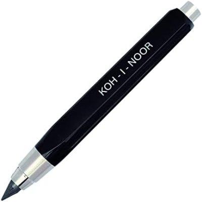 KOH-I-NOOR 5344 5.6mm Diameter Mechanical Clutch Lead Holder Pencil,black