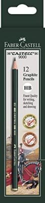 Faber-Castell Pencils, Castell 9000 Art graphite pencils, HB No.2 Pencil