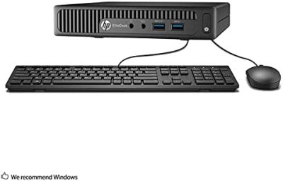 HP EliteDesk 800 G1 Tiny Computer Micro Tower PC, Intel