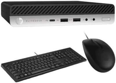 HP EliteDesk 800 G5 Mini PC Desktop Computer, Intel 9th