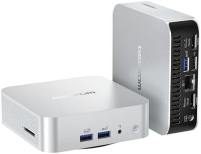 GEEKOM A7 Mini PC, AMD Ryzen 7 7840HS Mini Computers(8C/16T