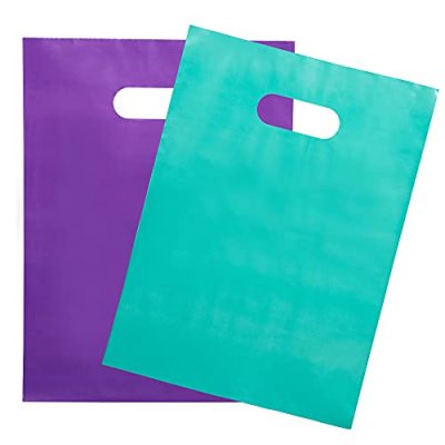 200 Teal & Purple Bags for Small Business 100 Teal
