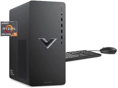 HP 2023 Victus 15L Gaming Desktop PC, AMD 6-Core Ryzen