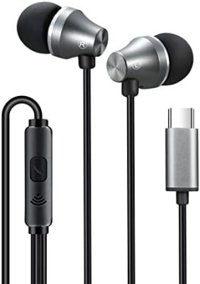 iRAG A101C USB C Headphones Earbuds with Microphone - Wired
