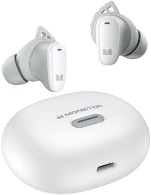 Monster N-Lite 206 Bluetooth Earbuds Wireless Earphones Bluetooth 5.4 in-Ear