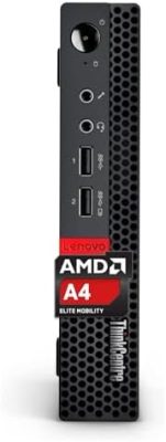 Lenovo ThinkCentre M625q Mini Form Business Desktop, AMD Dual-Core Processor