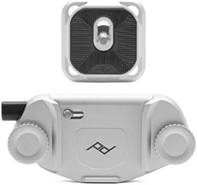 Peak Design Capture Camera Clip V3 (Silver with Plate)