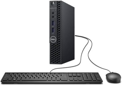 Dell Optiplex 3070 Micro MFF Desktop PC,Intel Core i5-9500T, 16GB