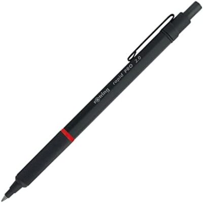rOtring Rapid Pro Mechanical Pencil, 2.0 mm, Black