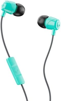 Skullcandy Jib In-Ear Wired Earbuds, Noise Isolating, Microphone, Works with