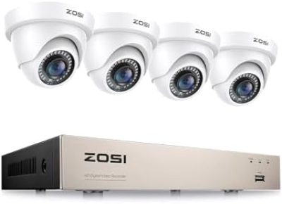 ZOSI 3K Lite 8CH H.265+ Home Security Camera System with