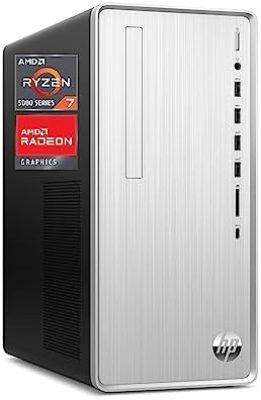 HP Pavilion Desktop PC, AMD Ryzen 7 5700G, 16 GB