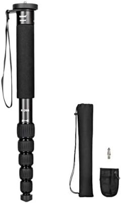 Koolehaoda 6-Section Monopod Compact Portable Photography Aluminum Alloy Unipod Stick