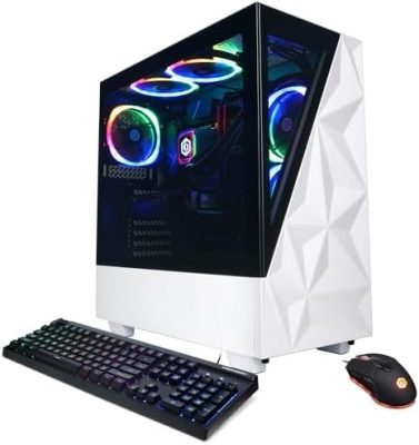 CyberPowerPC Gamer Xtreme VR Liquid Cool Gaming PC, Intel Core