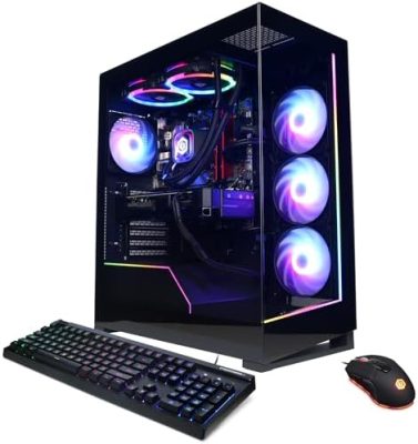 CyberPowerPC Gamer Supreme Liquid Cool Gaming PC, AMD Ryzen 7