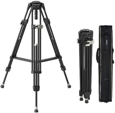 SmallRig AD-80 FreeBlazer Heavy-Duty Tripod, 71" Video Tripod with 75mm