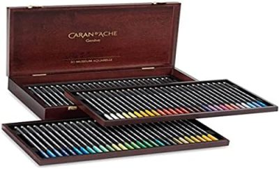 Caran D'ache Museum Aquarelle Watercolor Pencils - 72 Colors in
