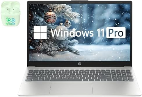 HP 15.6″ FHD Business & Student Laptop Computer, 10-Core Intel Core i5, Windows 11 Pro Laptop with M…