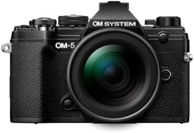 OM SYSTEM OLYMPUS OM-5 Black Micro Four Thirds System Camera