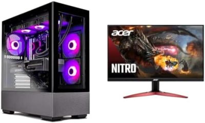Skytech Gaming Azure Gaming PC Desktop – AMD Ryzen 7