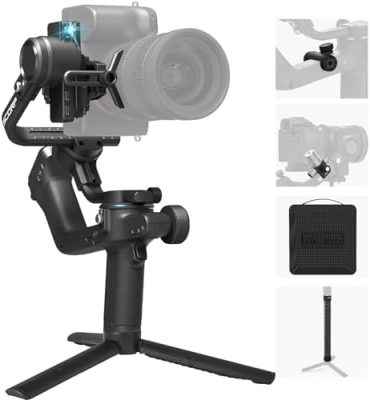 FeiyuTech SCORP 2 [Combo]: Camera Gimbal Stabilizer + Poratble Bag+ARRI