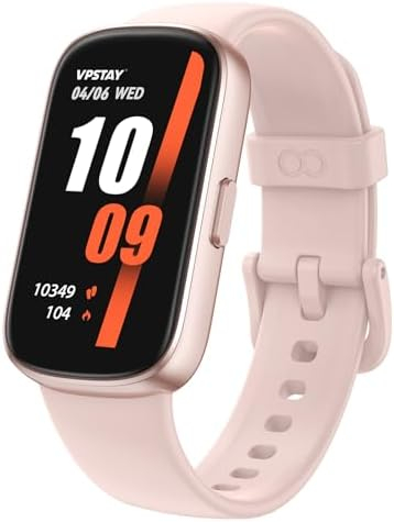 Fitness Tracker Watch with 24/7 Heart Rate Sleep Blood Oxygen Monitor, IP68 Waterproof Smart Watch, …