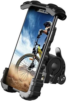 Lamicall Bike Phone Holder, Motorcycle Phone Mount - Motorcycle Handlebar