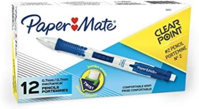 Paper Mate Clearpoint Mechanical Pencils 0.7mm, HB #2 Pencil Set,