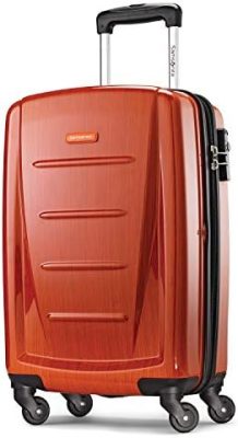 Samsonite Winfield 2 Hardside Luggage with Spinner Wheels, Orange, Carry-On